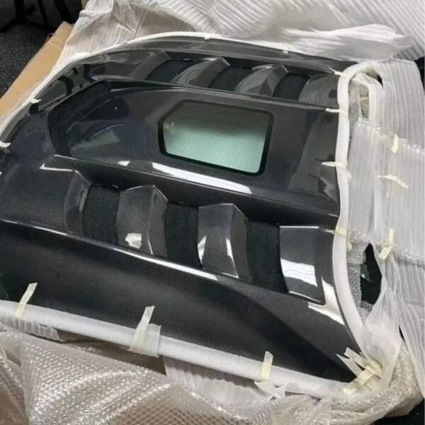 Carbon Fiber 18-23 Mustang Hood (Double sided CF) - Image 5