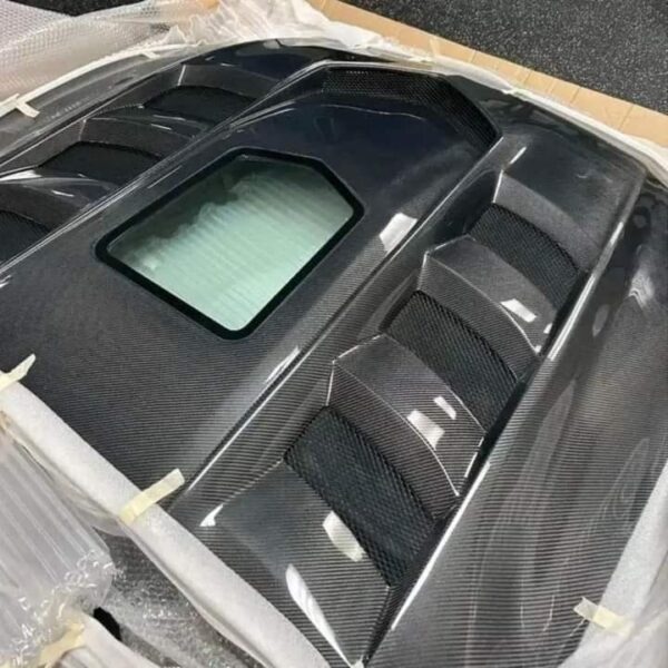 Carbon Fiber 18-23 Mustang Hood (Double sided CF) - Image 4