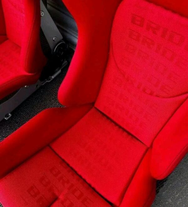 Brand new highly reclinable Bride Supra bucket seats - Image 4